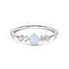 Inel din argint Silver Graceful Moonstone Harmony