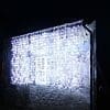 UB Instalatie ALB RECE 320 LED Perdea 6×1.5m Exterior Fir Alb Gros