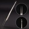 Instrument Pentru Puncte Negre Cu Doua Capete Profesional, BC801 Inox 17cm