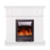 Art Flame Semineu Marina nuc & Galileo Silver De sine statator Nuc din PAL/MDF 997*1034*270