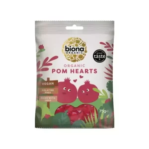 Jeleuri inimioare cu rodie ECO, 75g | Biona