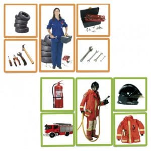 Joc de asociere cu 60 de carduri – Profesii