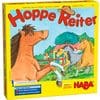 Joc de societate cu 4 puzzle-uri, 6 piese și 2 zaruri – Hop-hop, în galop