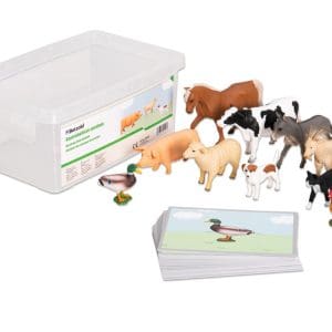 Joc Montessori pentru dezvoltarea vocabularului – Animale sălbatice