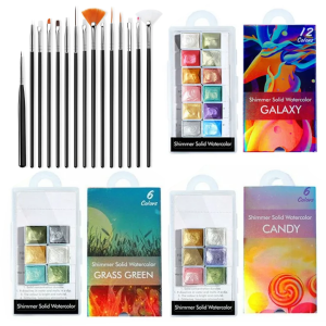 Kit 3 Palete Sidefate Pentru Pictura Unghii – 013