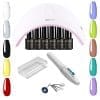 Kit profesional oja semi + pila pe baterii cadou 14