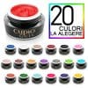Kit manichiura 20 geluri colorate Cupio