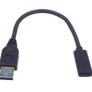 Adaptor USB 3.1-A la USB-C T-M 20cm, kur31-17
