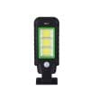 Lampa solara stradala MRG A-HS-8011D, Panou solar, 120 LED, Negru C398