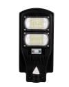 Lampa Stradala LED cu Incarcare Solara, 4U®, 100W, senzor miscare, acumulator intern, telecomanda