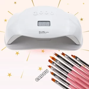 Lampa Sun-X Plus 72W + Set 8buc Pensule Flower Handle Cadou