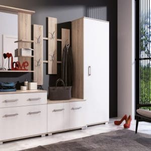 Lara Mobila Hol Sonom Oak/White