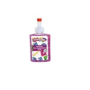 Lipici cu sclipici roz ultra strălucitor, 118 ml