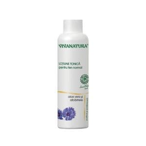 Loțiune Tonică cu Aloe Vera şi Albăstrele Pentru Ten Normal, 150ml | Vivanatura