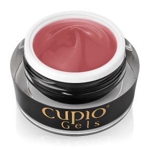 Gel pentru tehnica fara pilire Make-Up Fiber Deep Pink 15ml