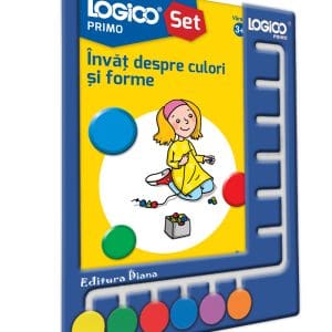 LOGICO PRIMO – SET CU RAMĂ – Învăț despre culori și forme (3+)