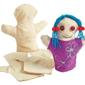 Marionetă din canvas pentru decorare, 23,5 cm