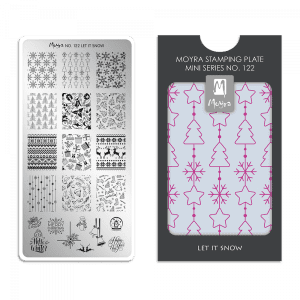 Matrita mini pentru stampila nr 122 – Let it snow