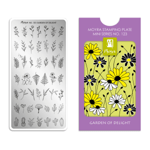 Matrita mini pentru stampila nr 123 – Garden of delight