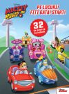 Mickey și piloții de curse. Pe locuri! Fiți gata! Start! 32 de planșe de colorat