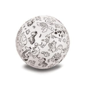 Minge de colorat din material textil, 35 cm