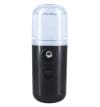 Mini umidificator cu ultrasunete, 4U®, USB, Umidificare, Dezinfectare, Nebulizare, hidratare faciala, Negru