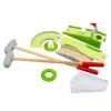 Mini-golf cu 9 piese din lemn