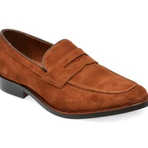 Mocasini ALDO maro, TYGO220, din piele intoarsa