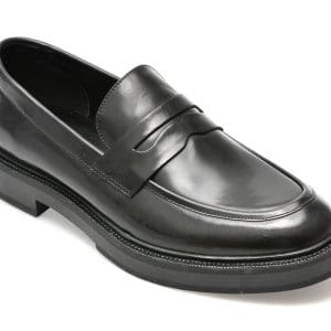 Mocasini ALDO negri, MATTE001, din piele naturala lacuita