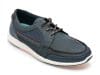 Mocasini CLARKS bleumarin, ATL SAIL WEST-2, din nabuc