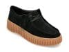 Mocasini CLARKS negri, TORHBEE, din piele intoarsa