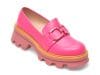 Mocasini EPICA fucsia, 2A31NE2, din piele naturala
