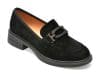 Mocasini EPICA negri, FP125, din piele intoarsa