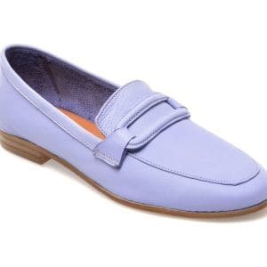 Mocasini FLAVIA PASSINI mov, HY4115, din piele naturala