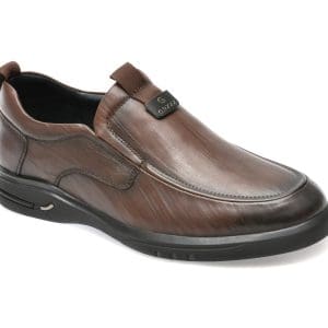 Mocasini GRYXX maro, 5306, din piele naturala