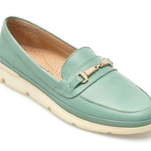 Mocasini GRYXX verzi, 725991, din piele naturala