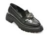Mocasini IMAGE negri, 381726, din piele naturala lacuita