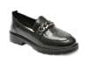 Mocasini IMAGE negri, X400008, din piele naturala lacuita