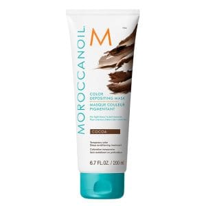 Masca nuantatoare Moroccanoil Bordeaux pentru par saten