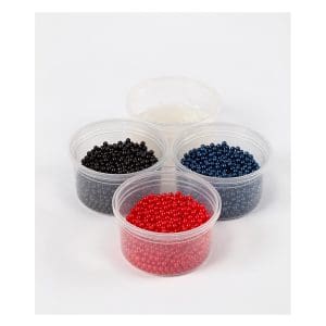 Mărgele perlate din plastic pentru decorare