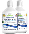 Pachet 2 x Multivitamine Lichide MAN ACTIVE 50+ pentru Bărbați peste 50 Ani cu 131 Ingrediente, 500 ml | Swedish Nutra