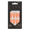 Set unghii false Cupio Diva – Neon Orange