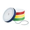 Set de 4 șnururi din bumbac cerat colorat, 100 m