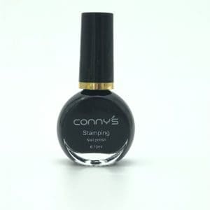 Oja Stampila 10ml Conny’s Neagră #1