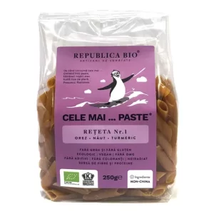 Cele mai…Paste – Rețeta – 1 Orez Năut Turmeric, fără Gluten, Ecologic, 250 g | Republica BIO