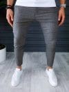 Pantaloni barbati kaki smart casual ZR P18028 D7-3