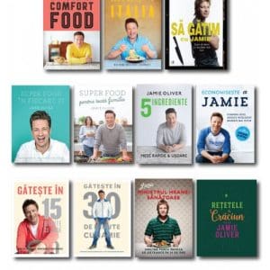 Pachet Jamie Oliver. Set 11 carti