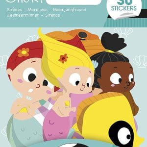 Pachet cu 30 de stickere decorative – Sirene