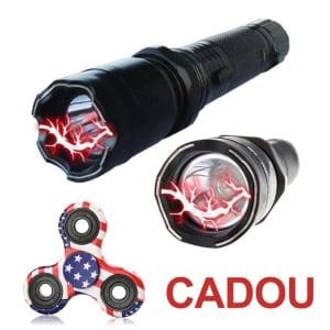 Pachet PROMO – Comanda o Lanterna Electroshoc si Primesti un Fidget Spinner GRATIS