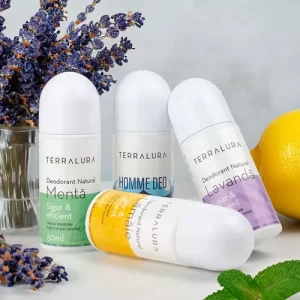 Pachet 3+1 GRATIS Deodorant natural roll-on EL & EA | Terralura